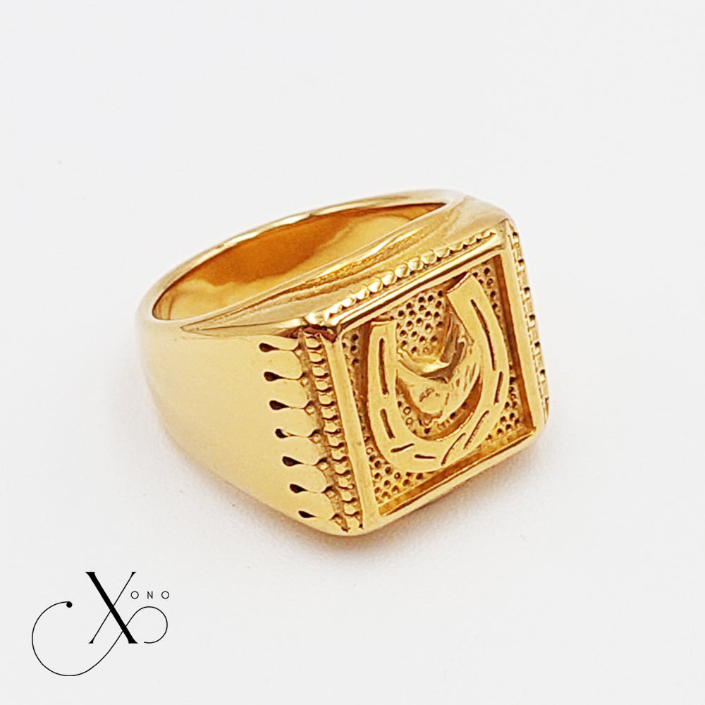 Lucky Horseshoe Ring