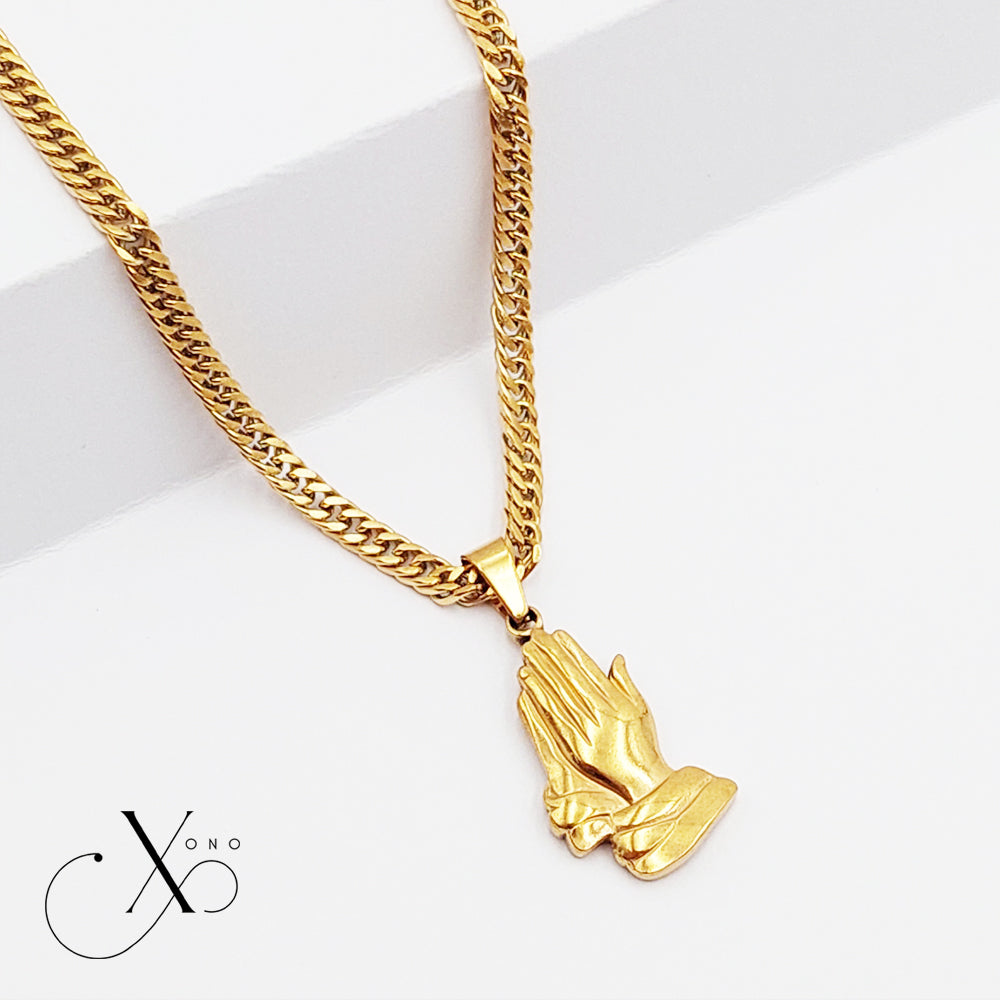 Praying Hand Necklace