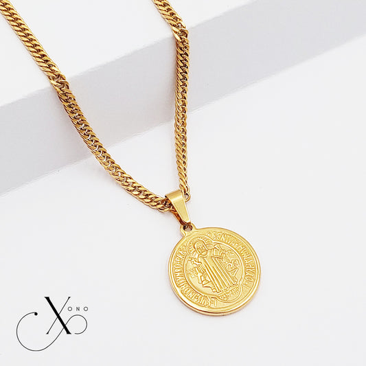 St. Benedict Medallion Necklace