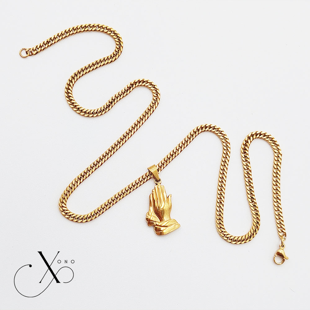 Praying Hand Necklace