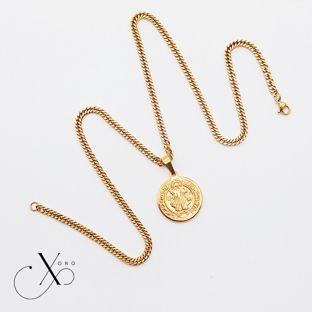 St. Benedict Medallion Necklace