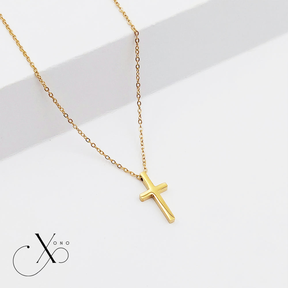 Golden Cross Necklace