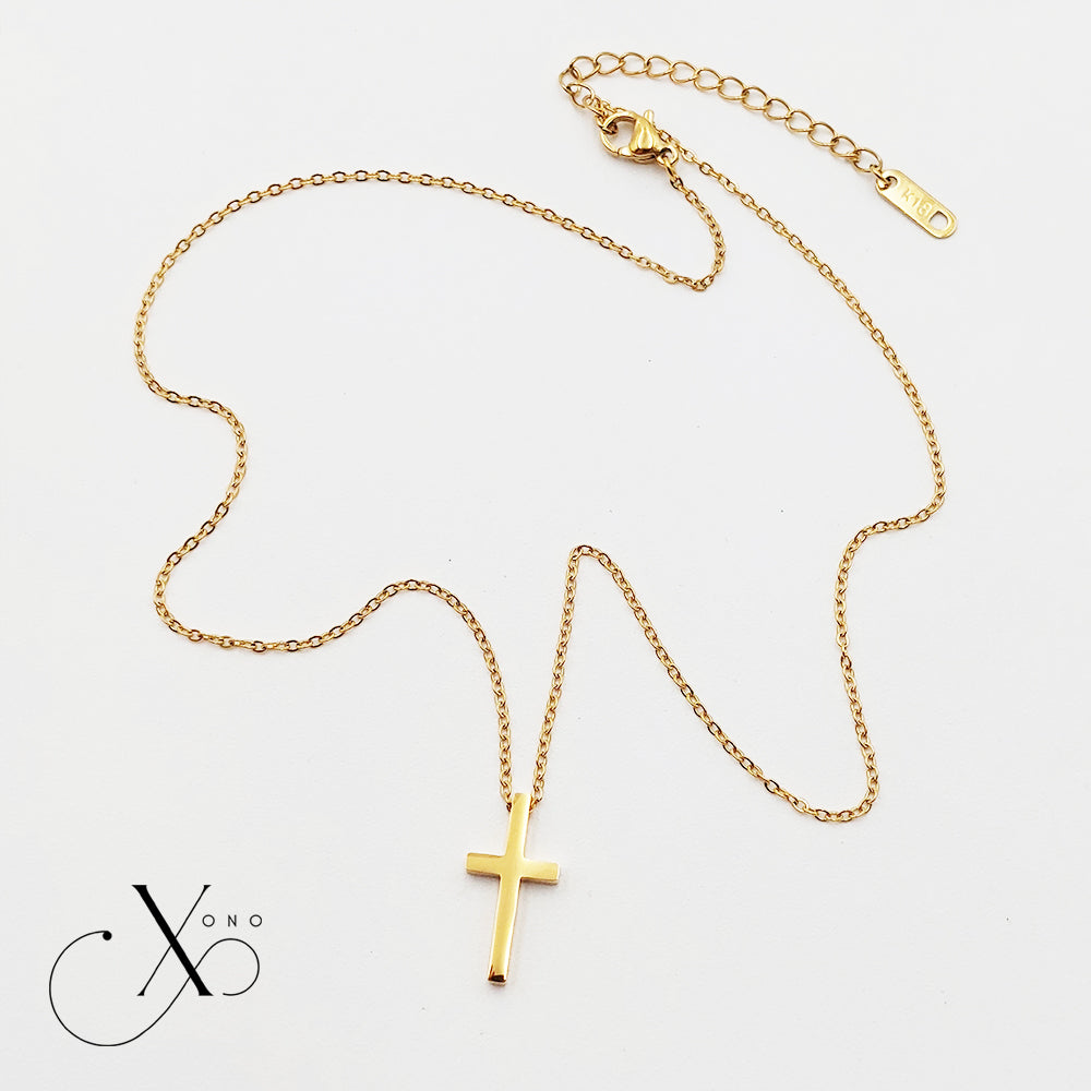 Golden Cross Necklace