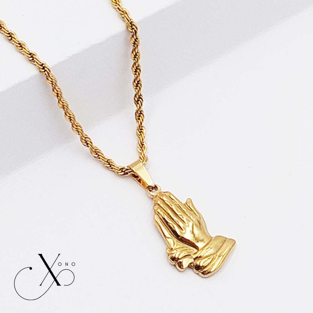 Praying Hand Necklace