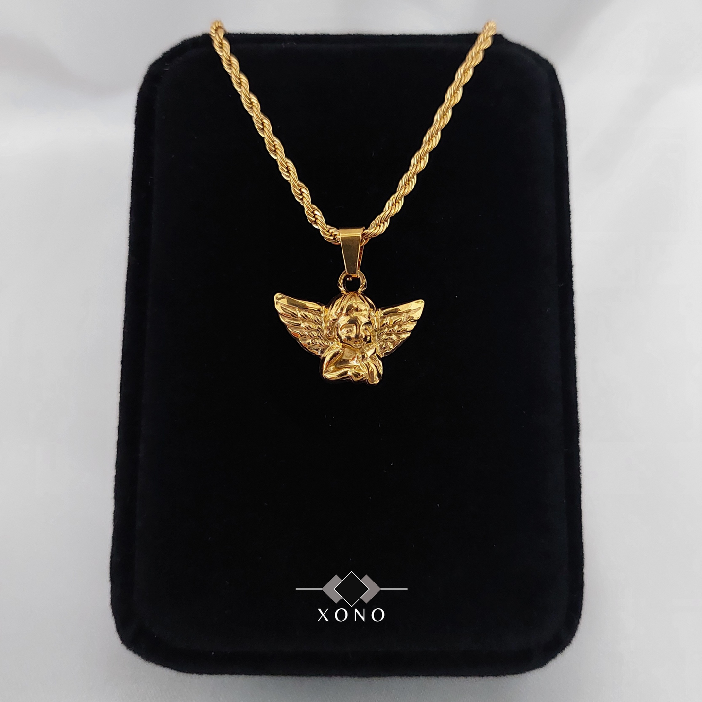 Gold Angel Necklace