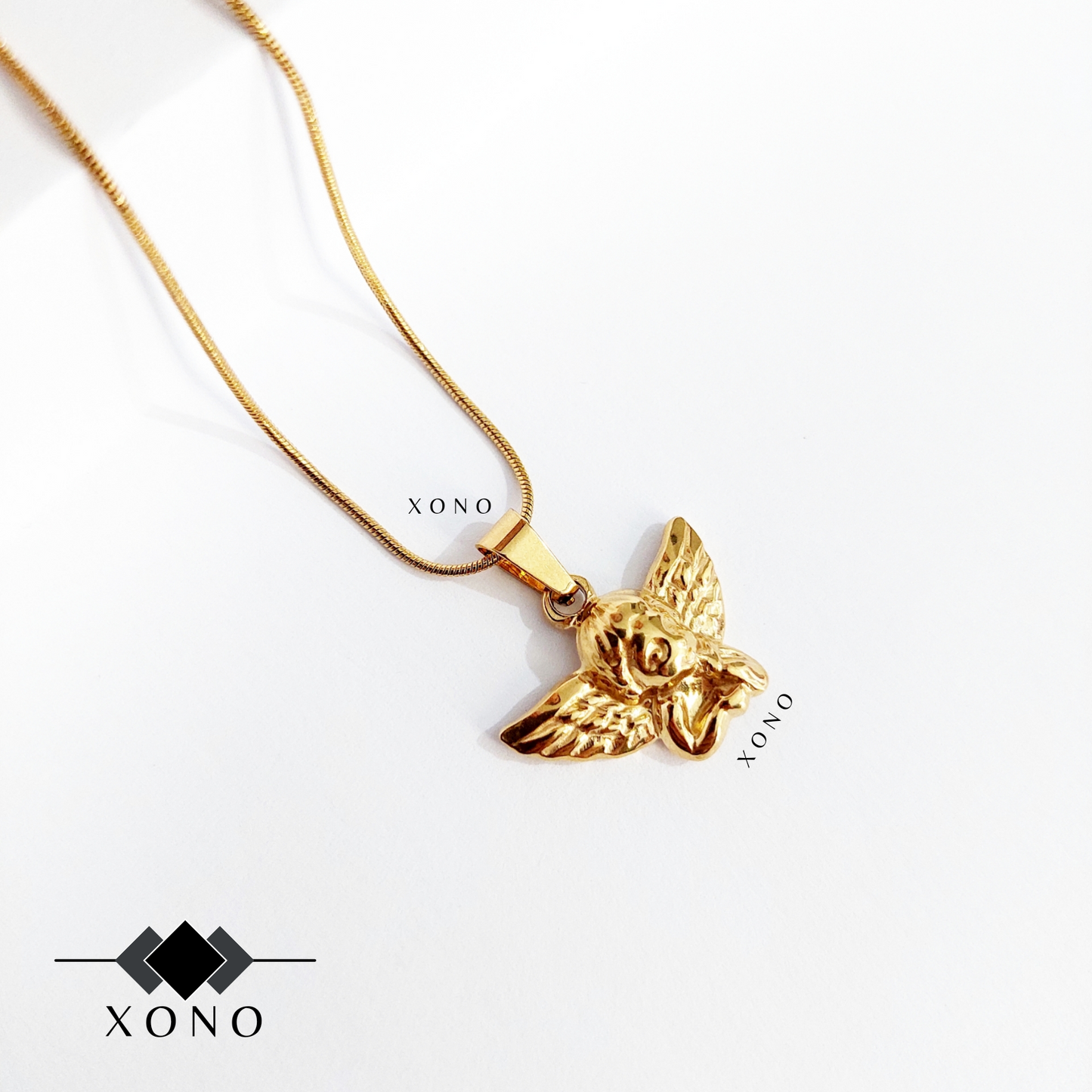Gold Angel Necklace