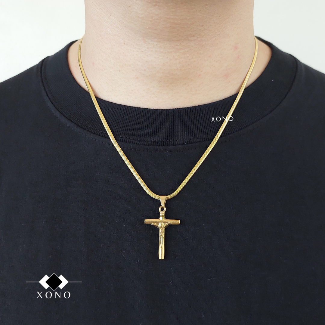 Golden Cross Necklace