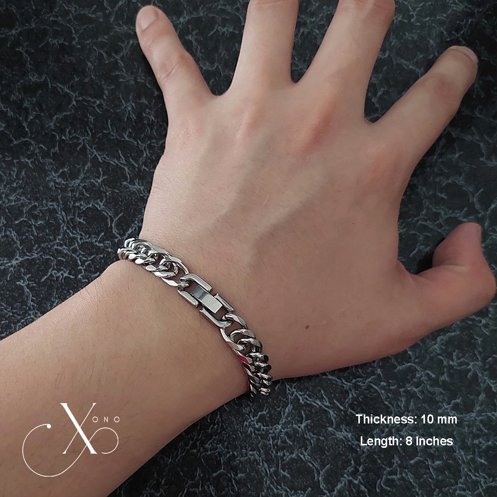 Japan Cut Bracelet with Clip Lock