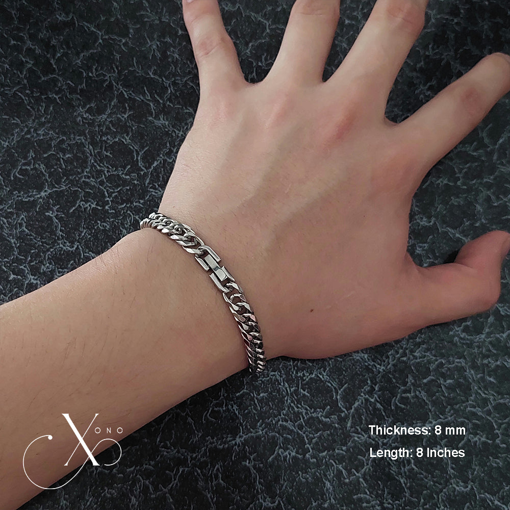 Japan Cut Bracelet with Clip Lock