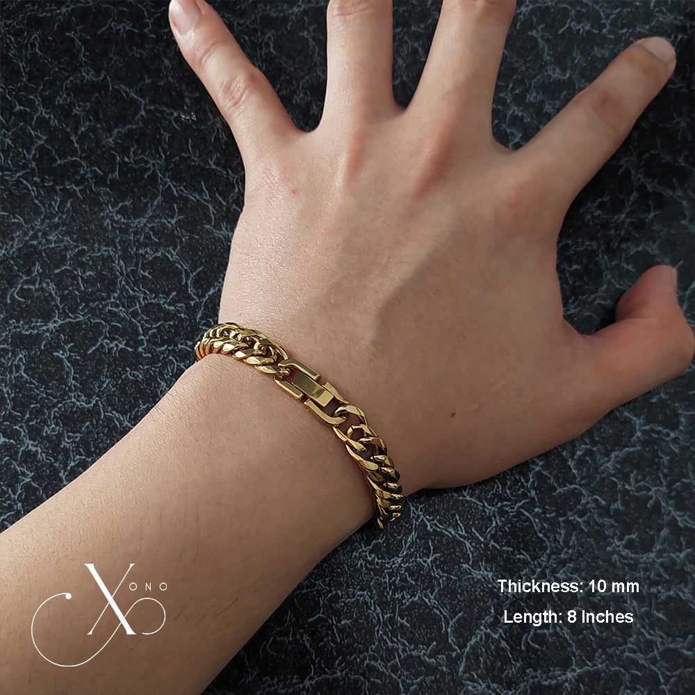 Japan Cut Bracelet with Clip Lock