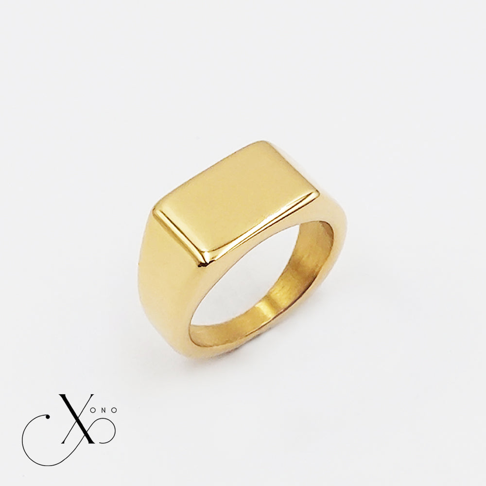 Minimalist Plain Gold Ring