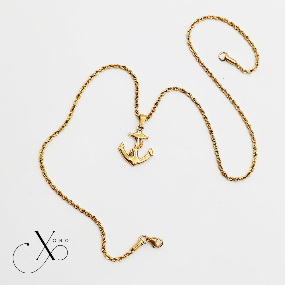Sea Anchor Necklace