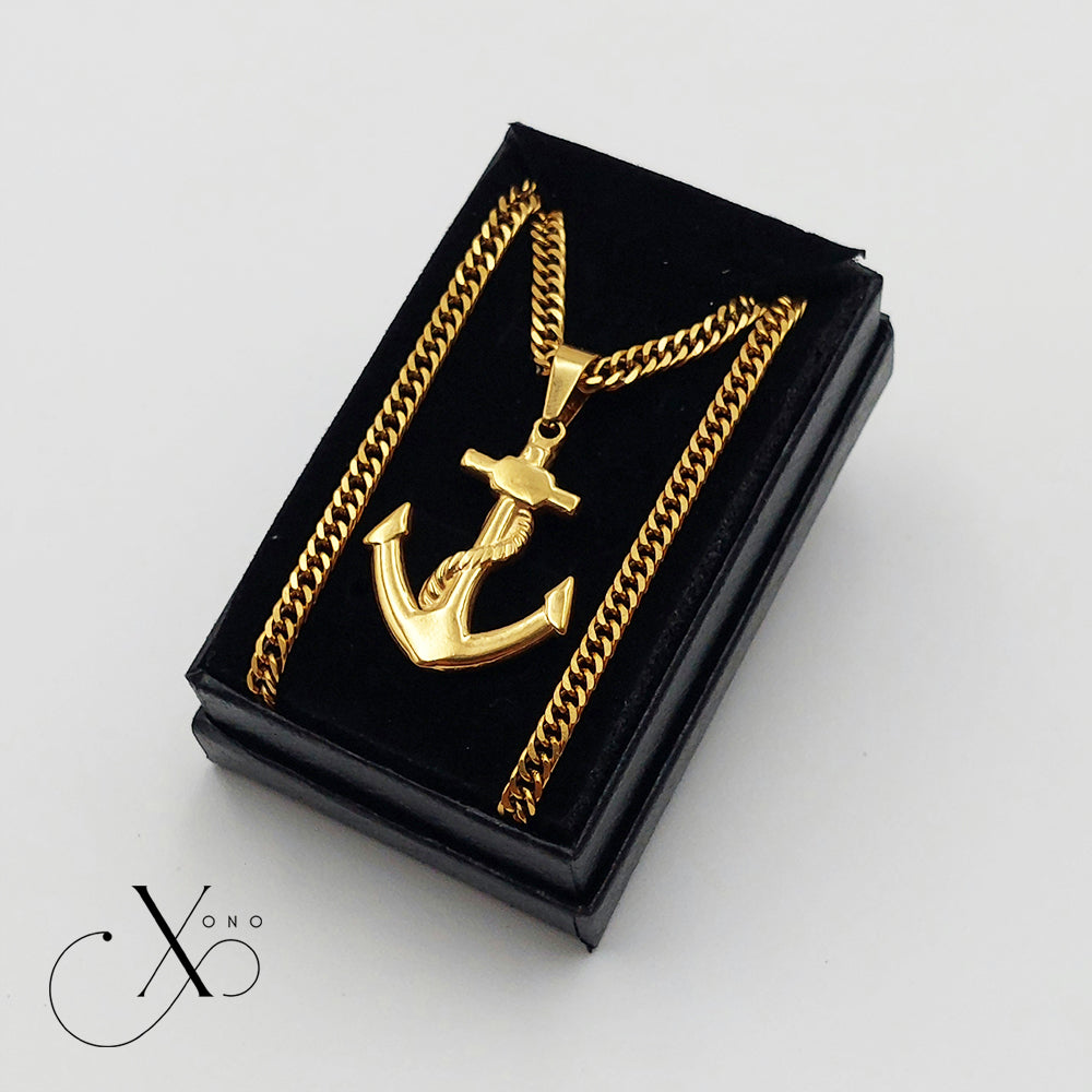 Sea Anchor Necklace (Big)