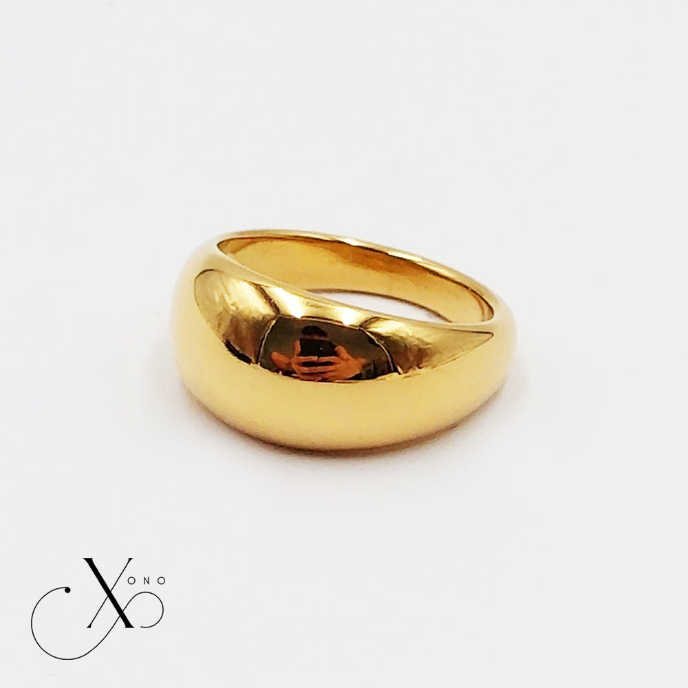 Gold Dome Ring