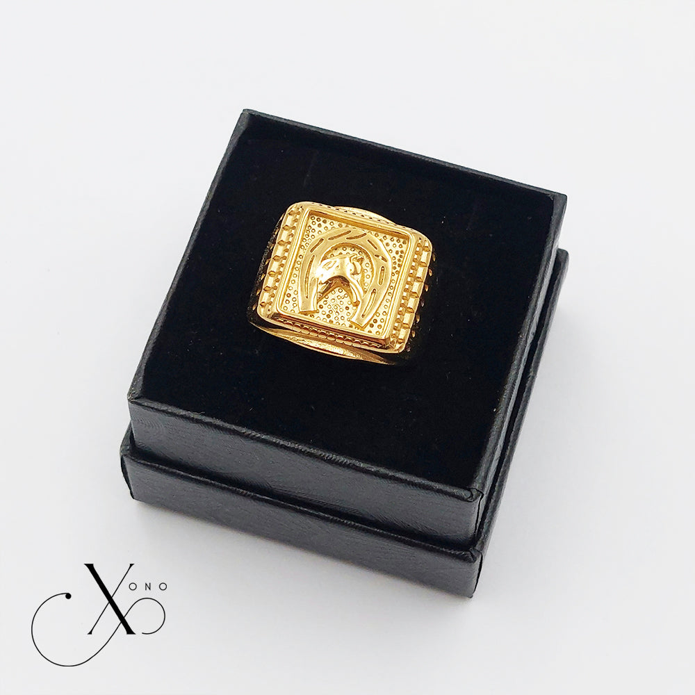 Lucky Horseshoe Ring