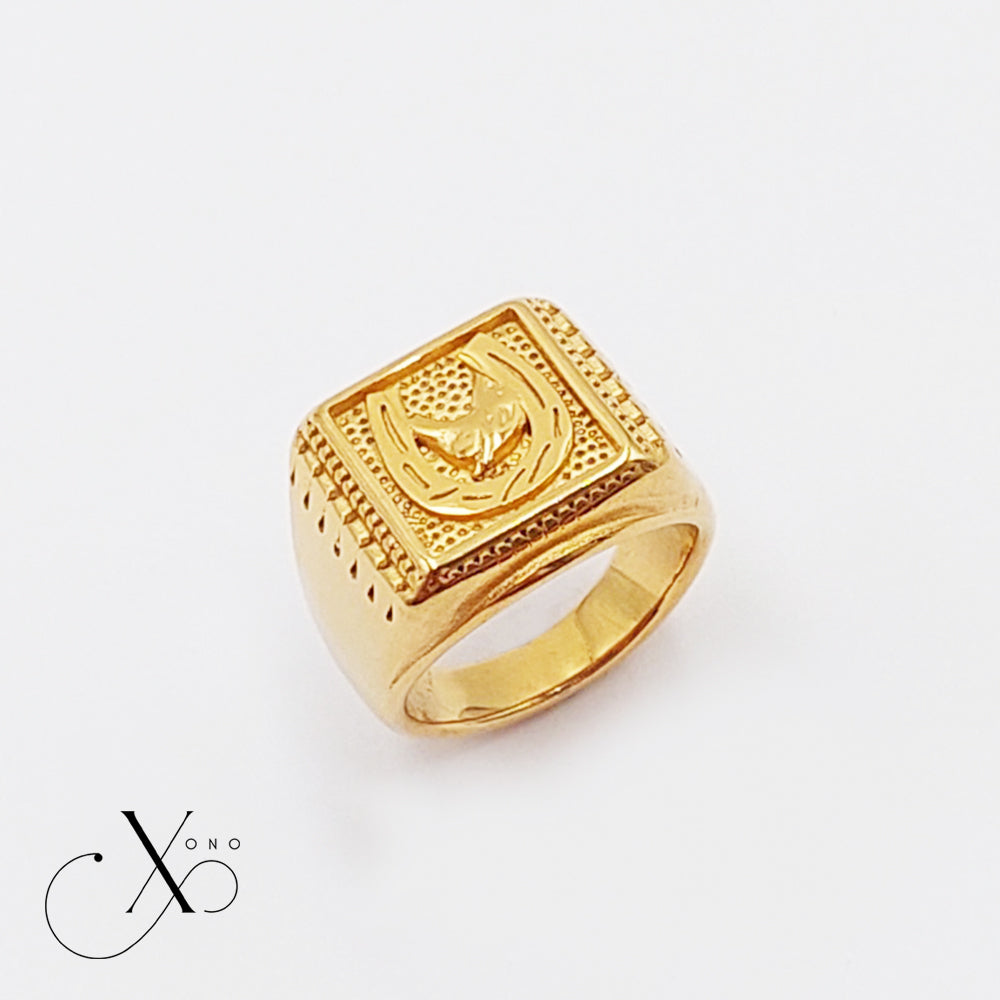 Lucky Horseshoe Ring