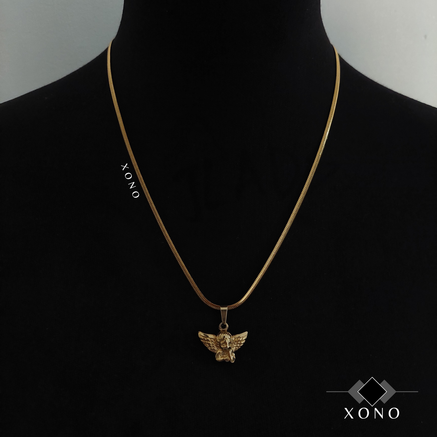 Gold Angel Necklace