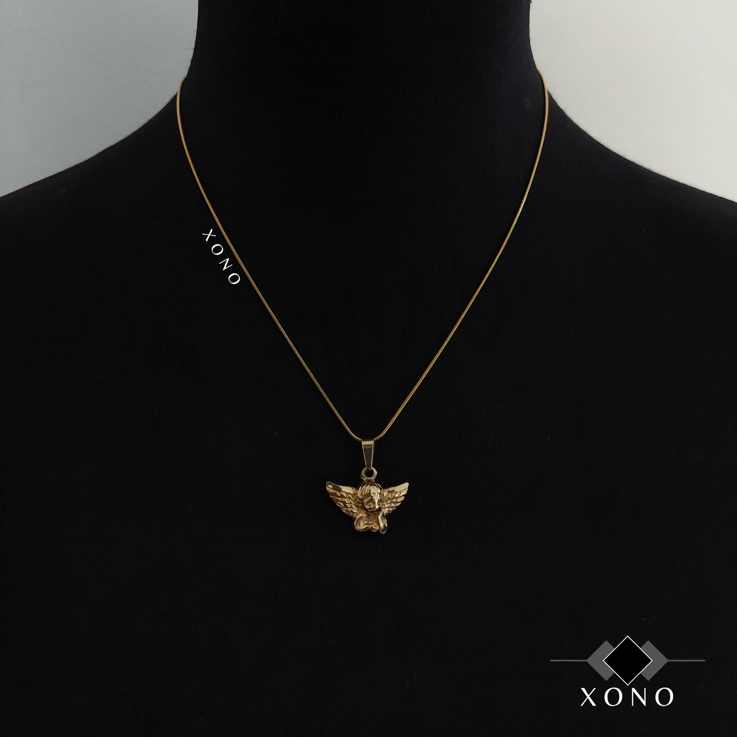 Gold Angel Necklace