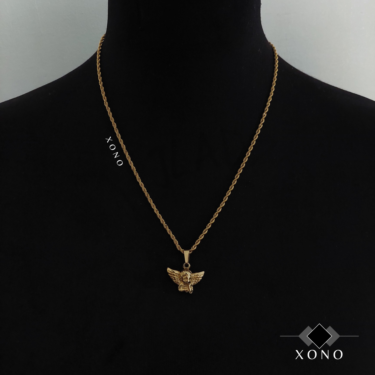Gold Angel Necklace