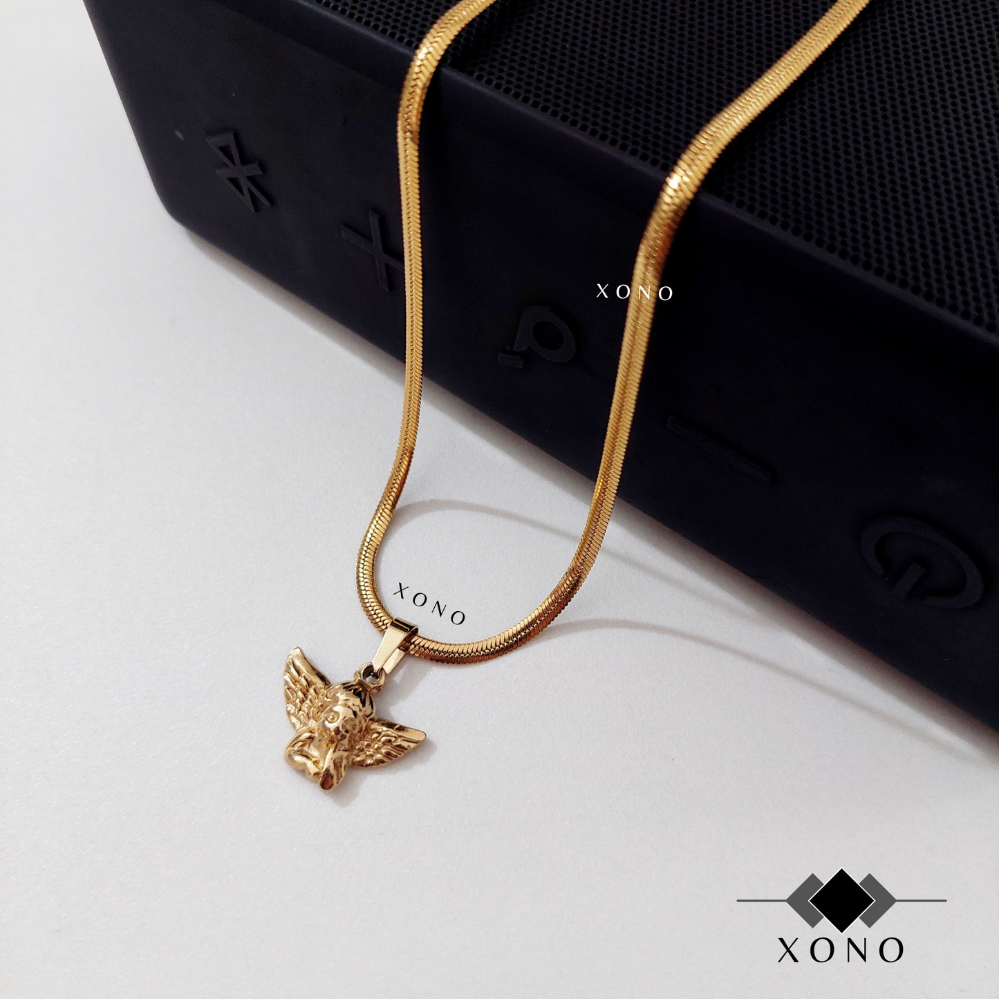 Gold Angel Necklace