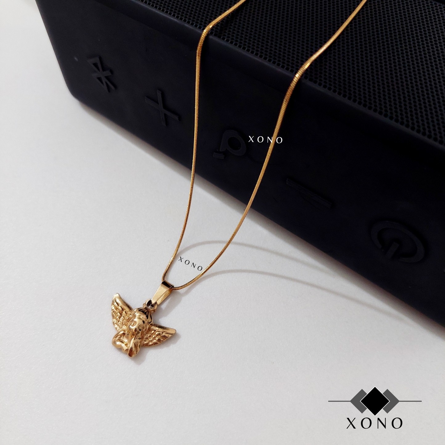 Gold Angel Necklace
