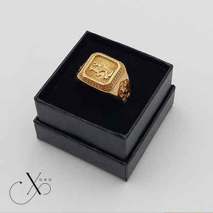 Gold Dragon Ring v2