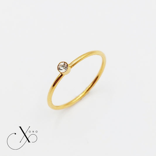 Minimalist Diamond Ring