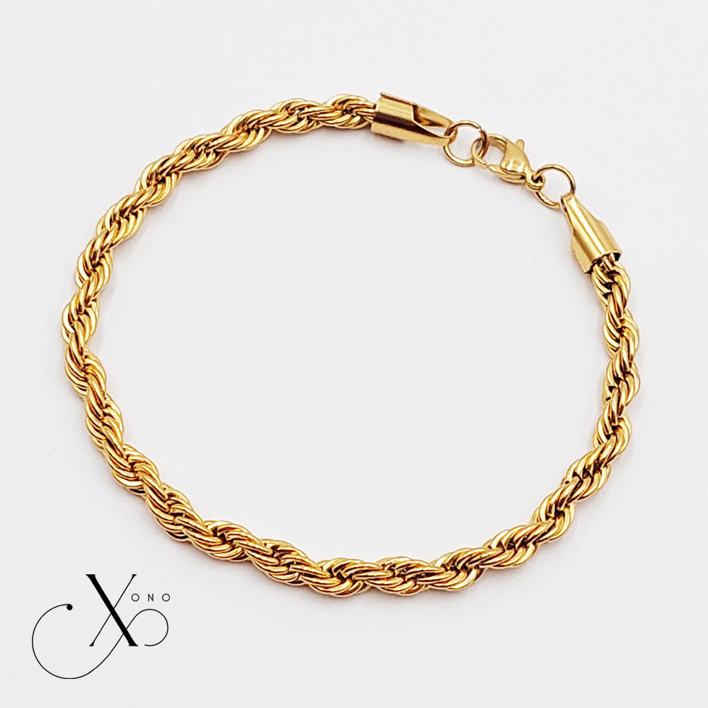 Rope Necklace & Bracelet Set
