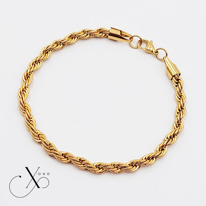 Rope Necklace & Bracelet Set