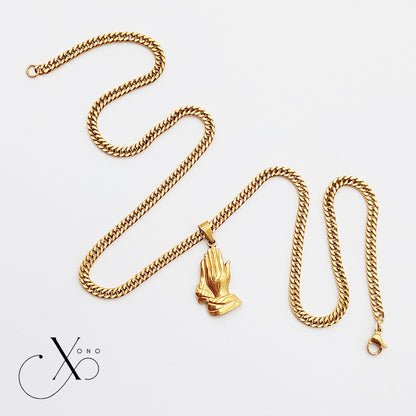 Praying Hand Necklace