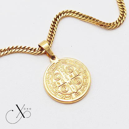 St. Benedict Medallion Necklace