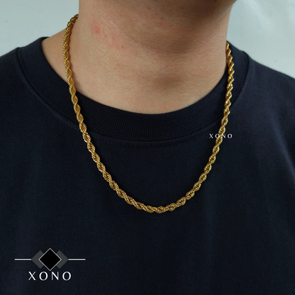 Rope Necklace & Bracelet Set