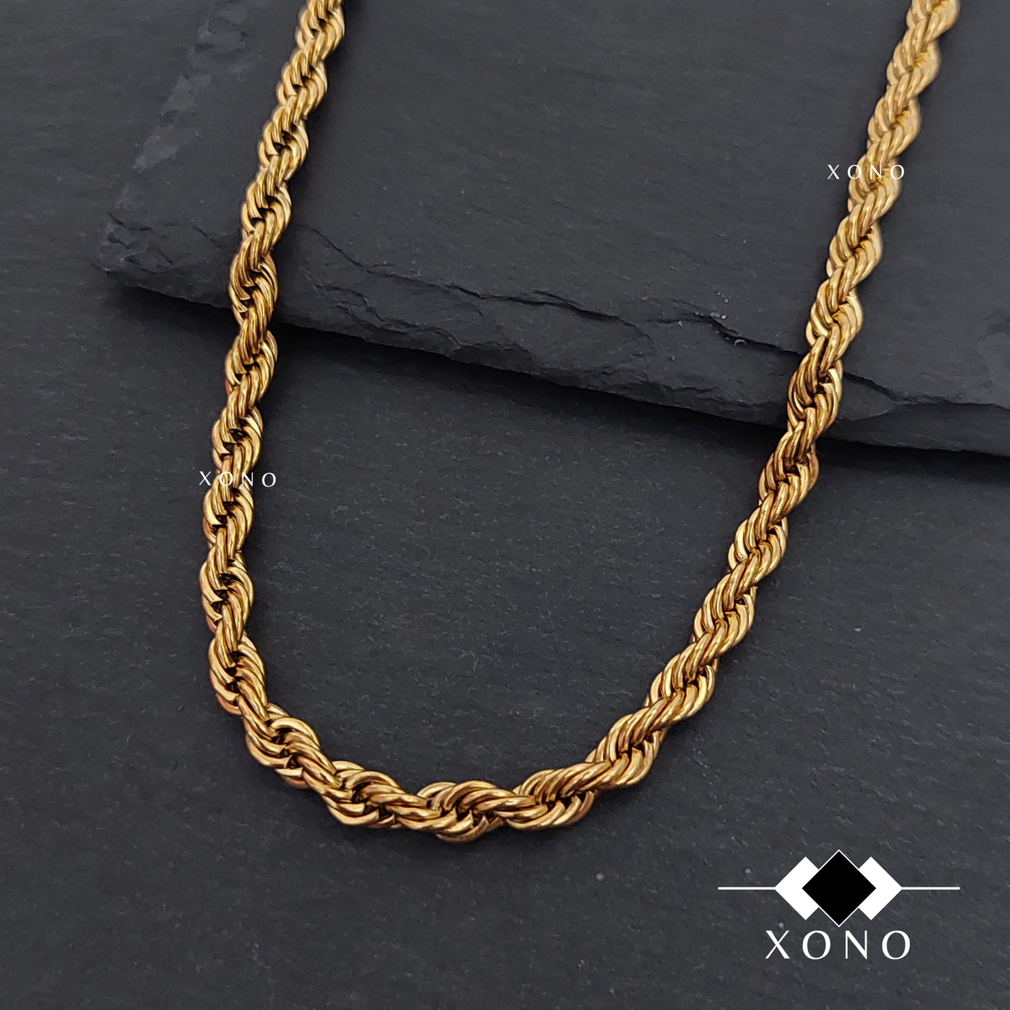 Rope Necklace & Bracelet Set