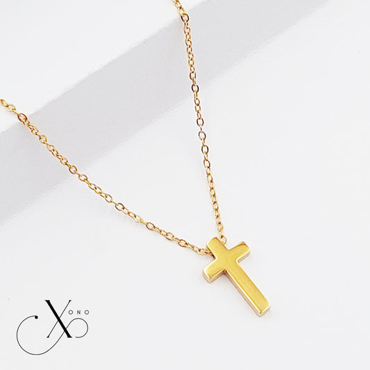 Golden Cross Necklace