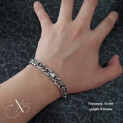 Japan Cut Bracelet with Clip Lock