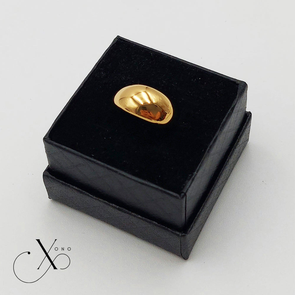 Gold Dome Ring