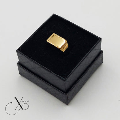 Minimalist Plain Gold Ring