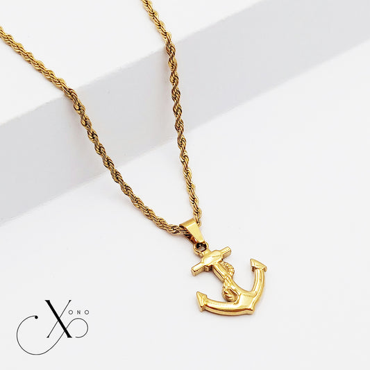 Sea Anchor Necklace