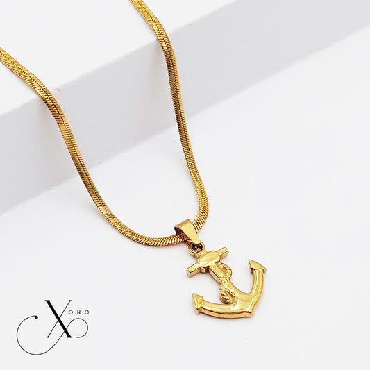 Sea Anchor Necklace