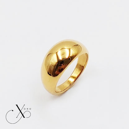 Gold Dome Ring
