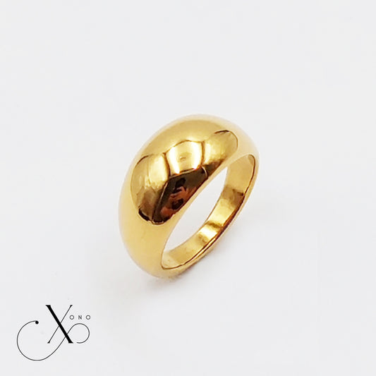 Gold Dome Ring