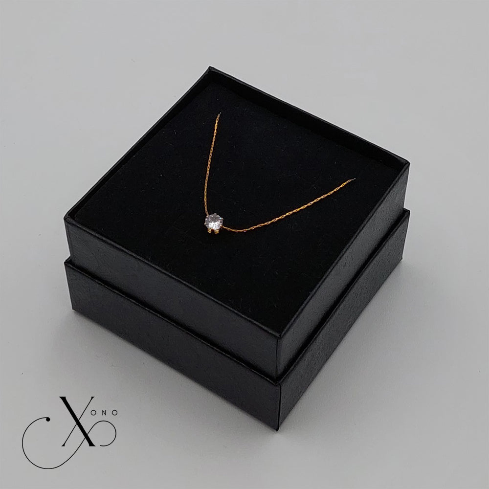 Minimalist Crystal Necklace