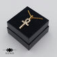 Premium Gold Iced Ankh Necklace