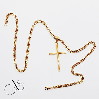 Plain Cross Necklace (BIG)