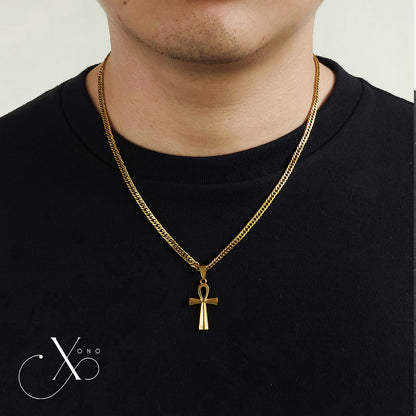 Gold Ankh Necklace