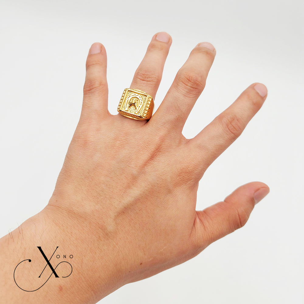 Lucky Horseshoe Ring