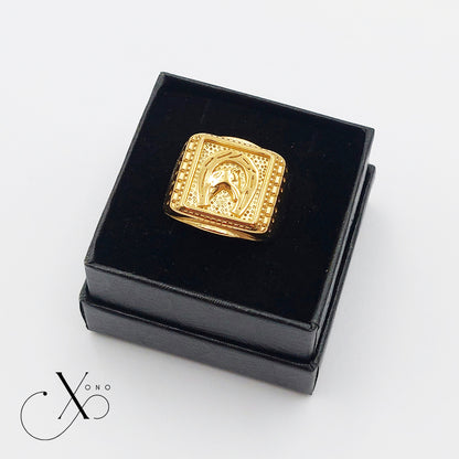 Lucky Horseshoe Ring