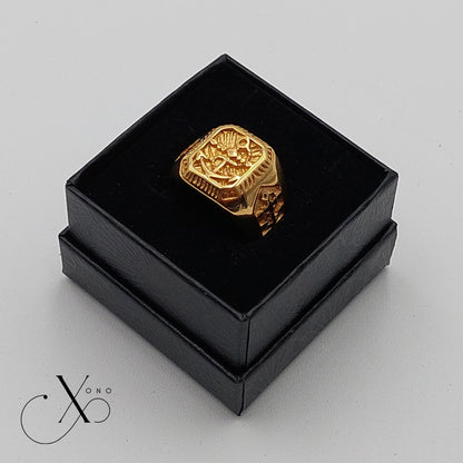 Gold Anchor Ring