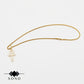 Premium Gold Iced Ankh Necklace