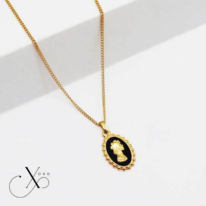 Oval Vintage Necklace
